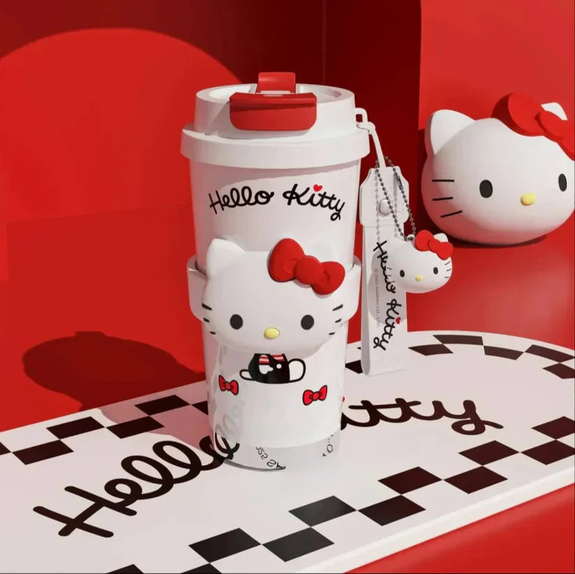 Cute Kitty Thermal Bottle