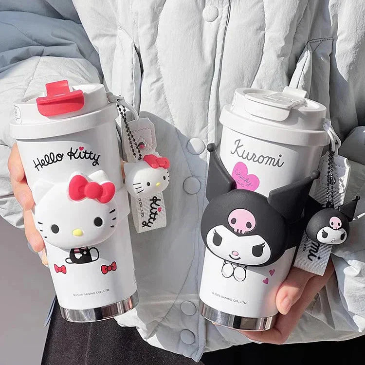 Cute Kitty Thermal Bottle