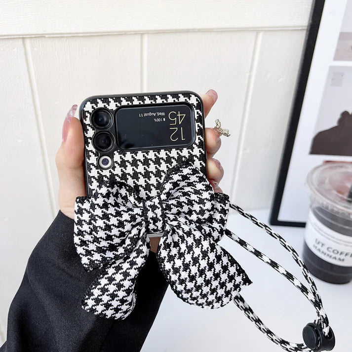 Cute Bowknot Bracelet Rope Case - Galaxy Z Flip Series