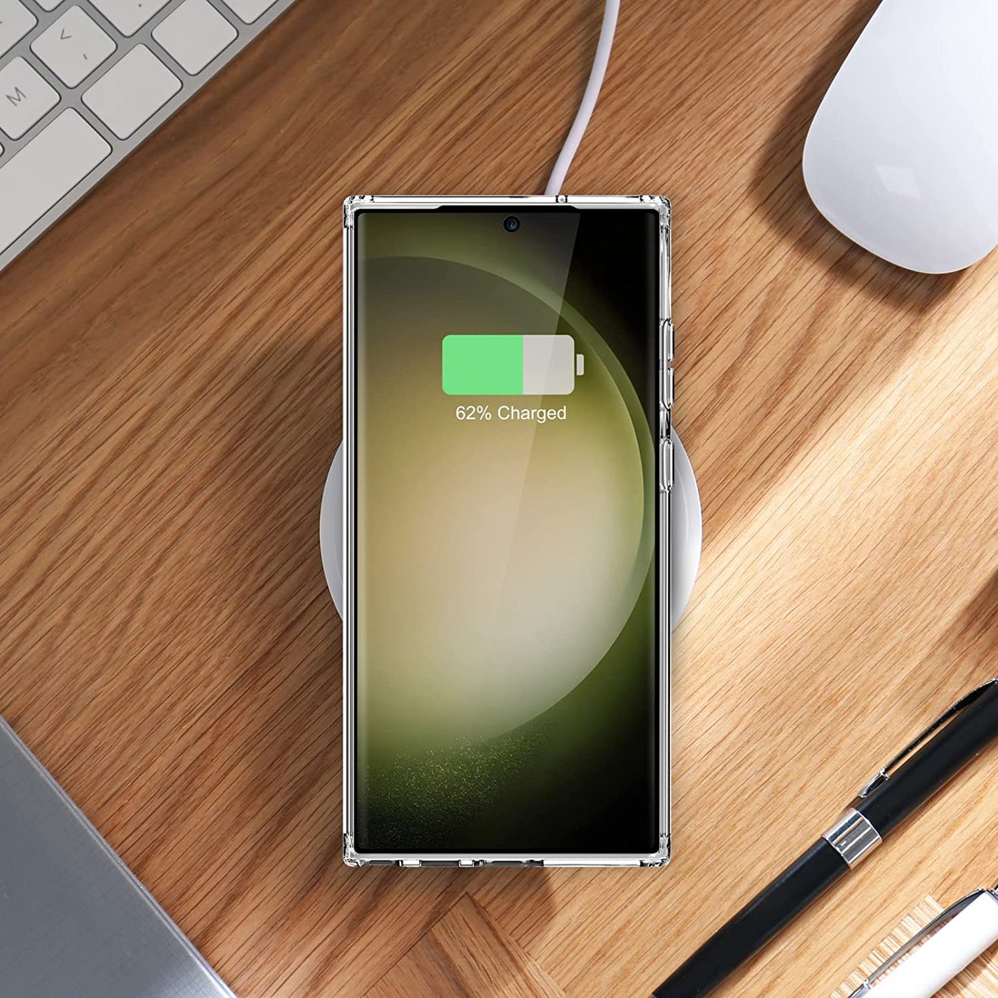 Magsafe Transparent Hard PC Back Case For Galaxy S Series
