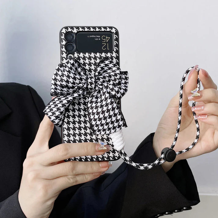 Cute Bowknot Bracelet Rope Case - Galaxy Z Flip Series