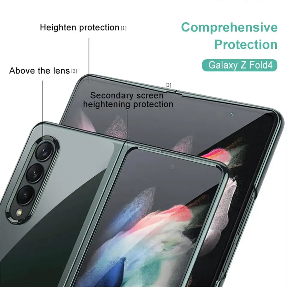 Samsung Galaxy Z Fold 4 Transparent Border Case