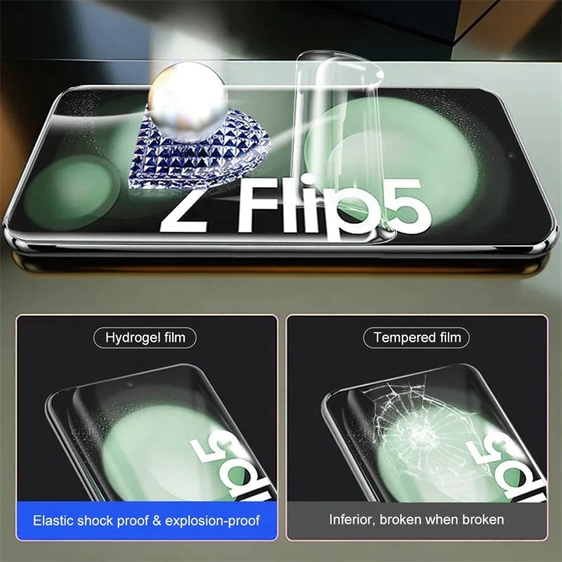 SCREEN PROTECTOR FOR SAMSUNG GALAXY Z FLIP 5 (6IN1)
