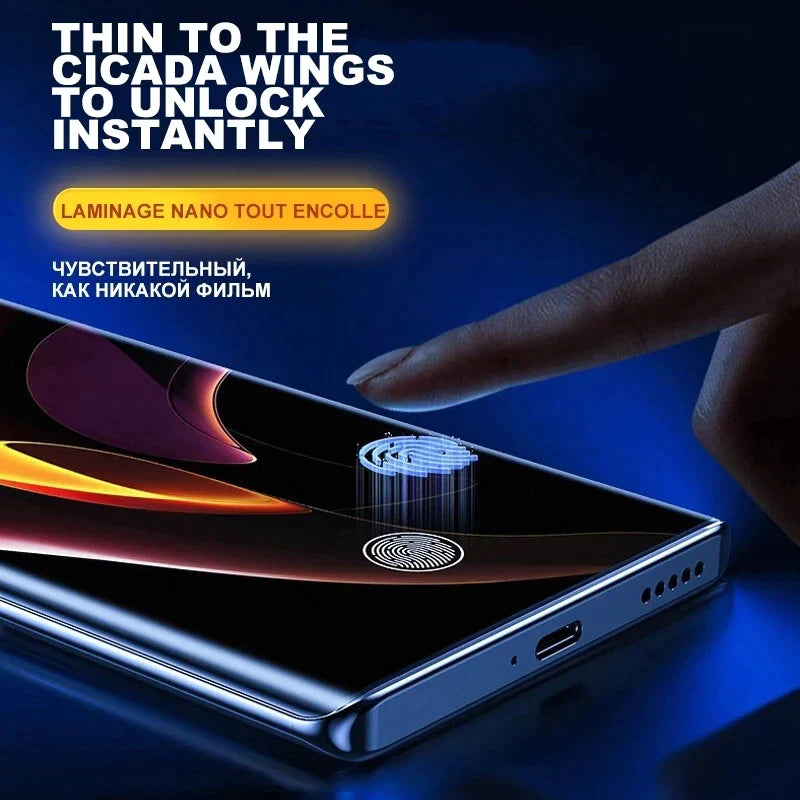 Galaxy S Series Membrane Glass Screen Protector - 11D