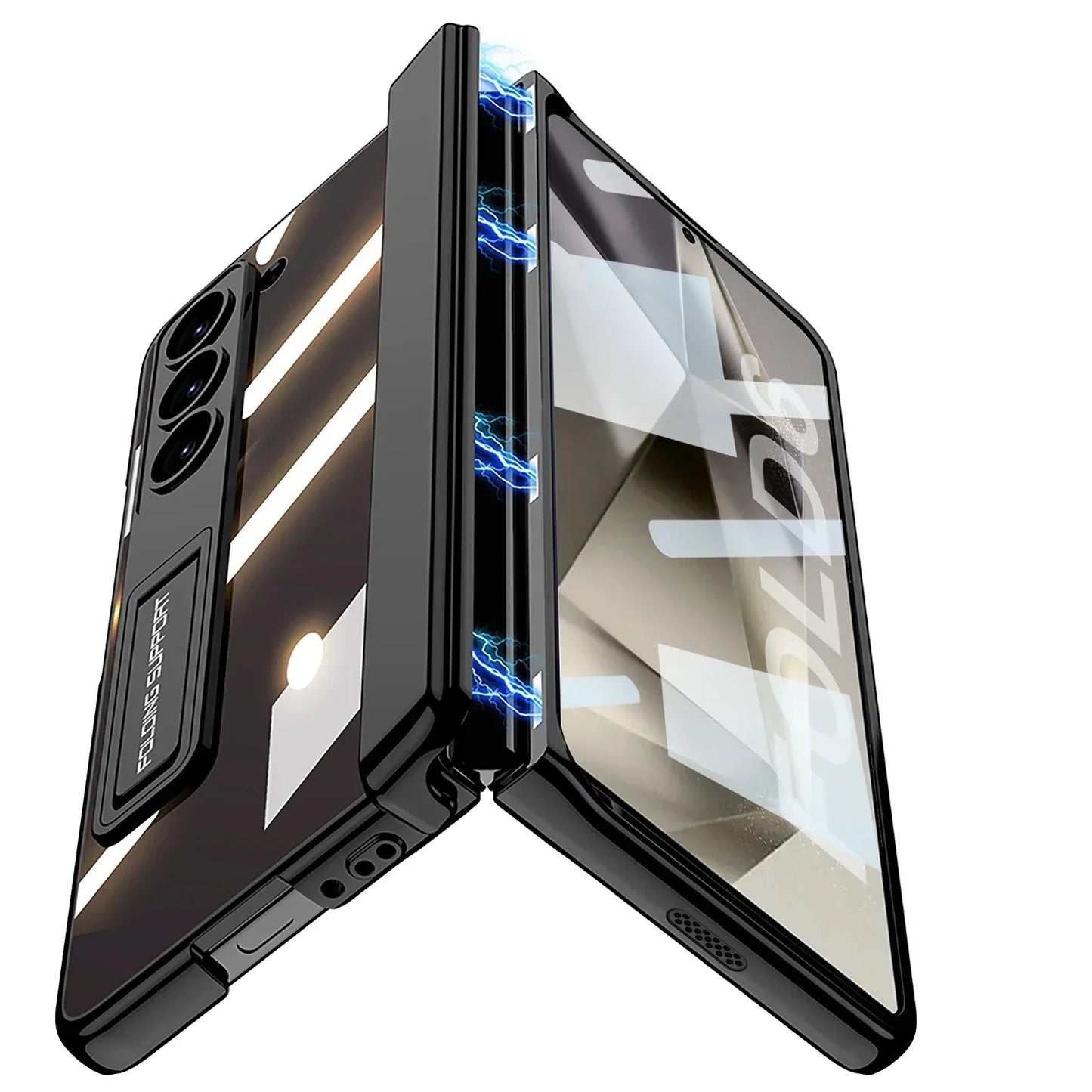 Transparent Case With Hinge Protection For Galaxy Z Fold Series