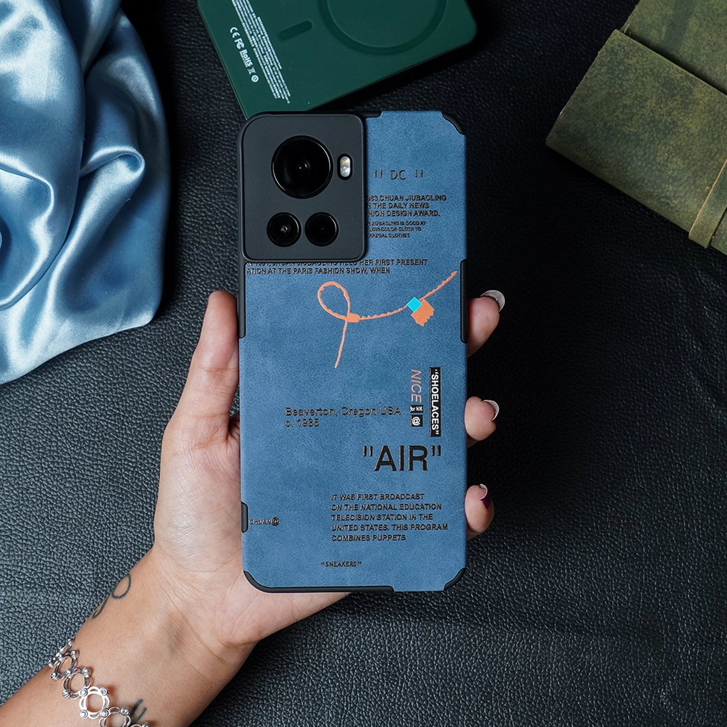 Cleat Label Leather Case - OnePlus 11R