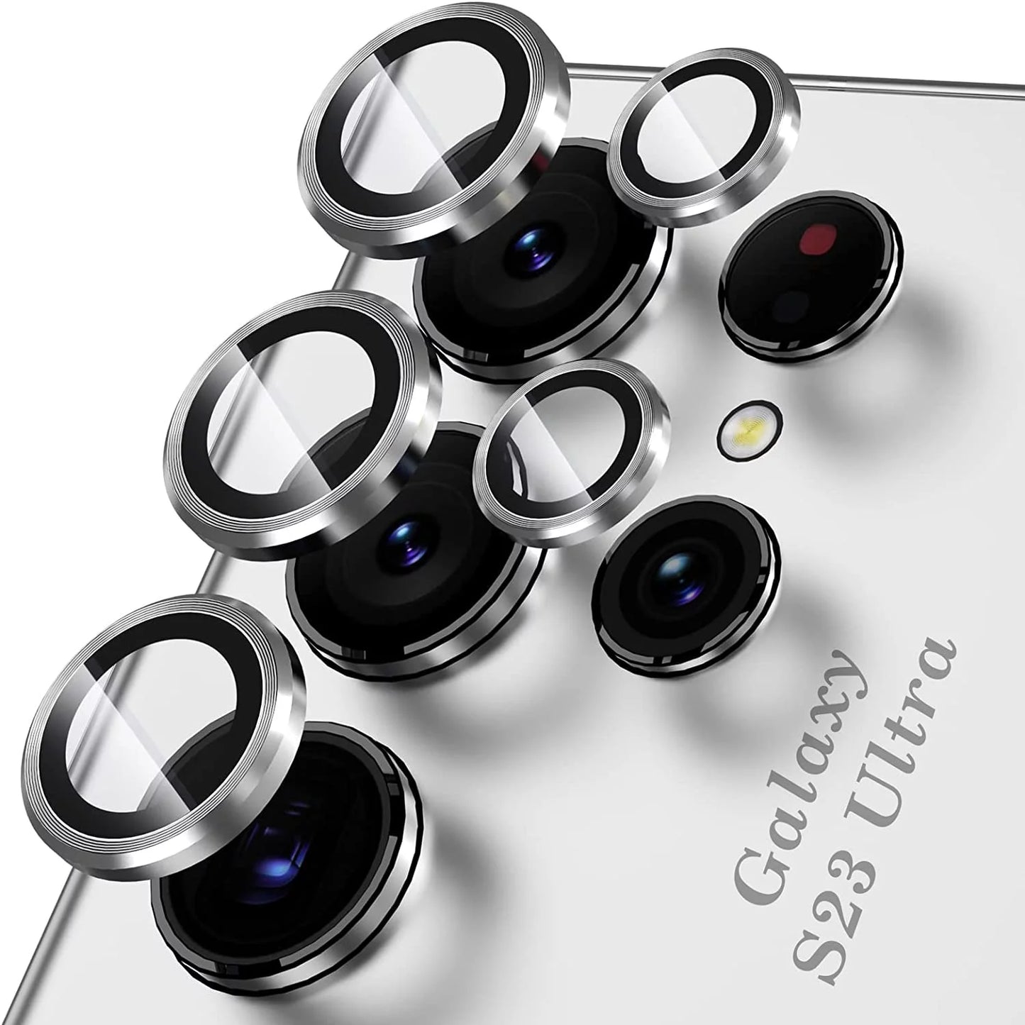 Galaxy S23 Ultra Camera Lens Metal Rings Protector