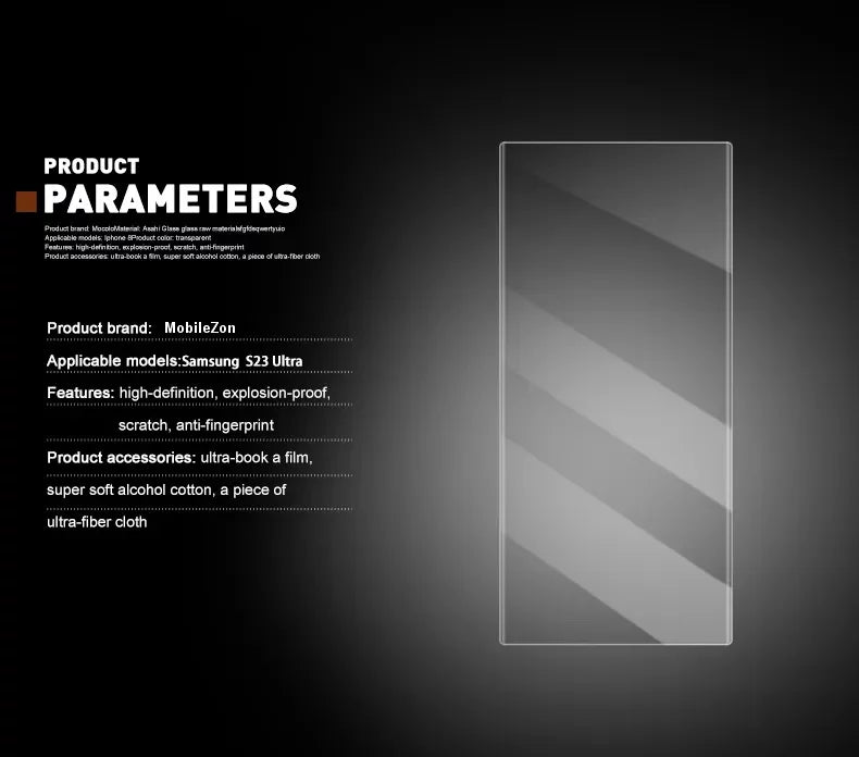 Galaxy S23 Ultra UV Liquid Tempered Glass Screen Protector
