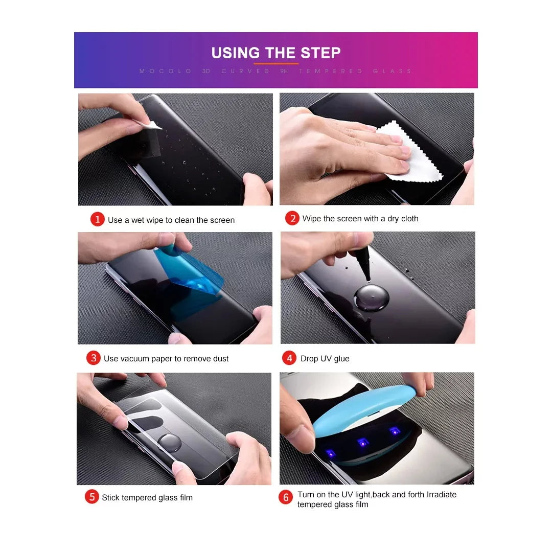 Galaxy S23 Ultra UV Liquid Tempered Glass Screen Protector