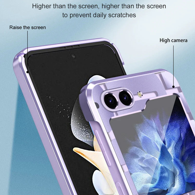 Luxury Hinge Protection Case - Z Flip 5