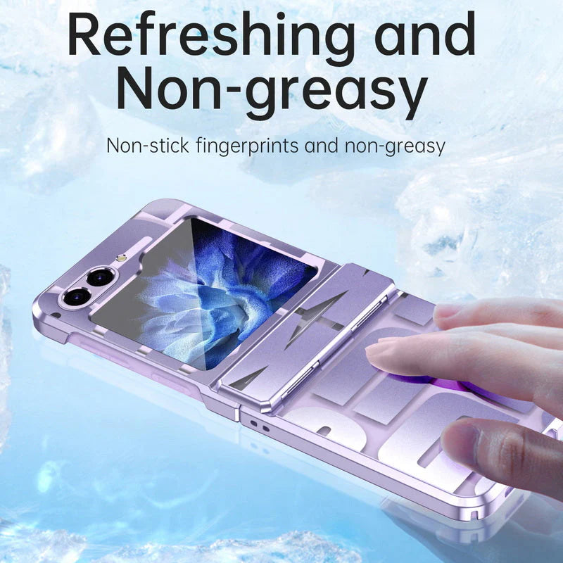 Luxury Hinge Protection Case - Z Flip 5