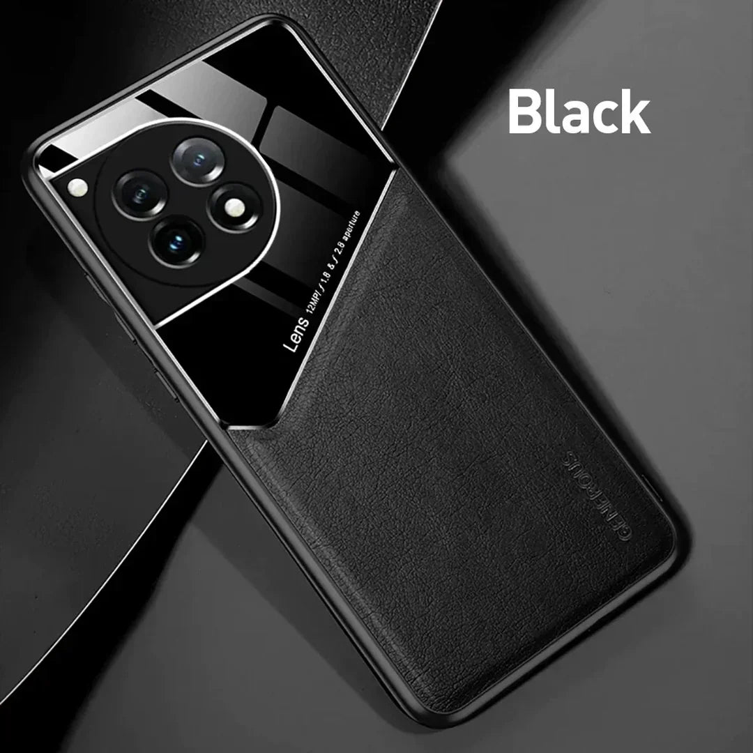 Vintage Luxury Leather Magnetic Case - OnePlus