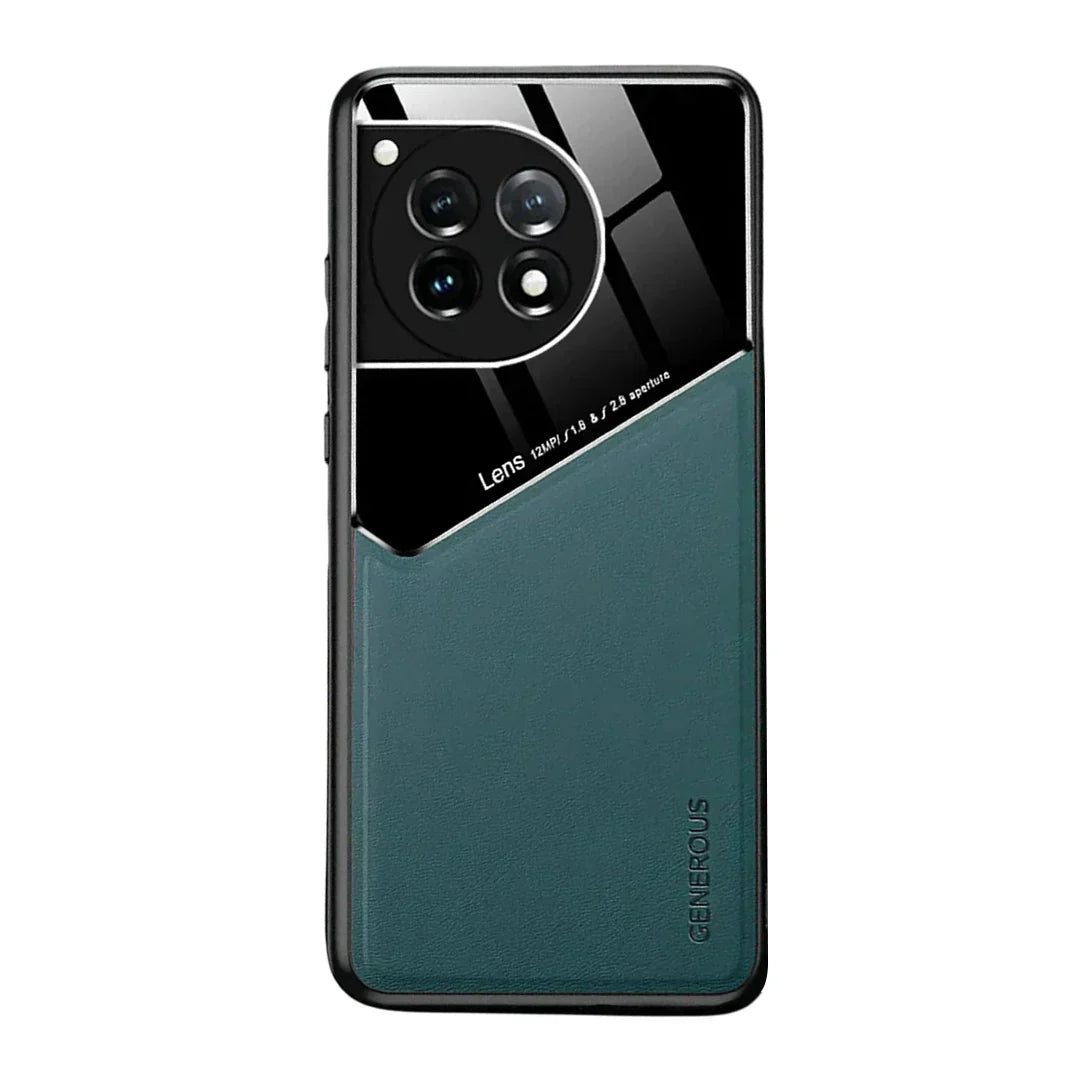 Vintage Luxury Leather Magnetic Case - OnePlus
