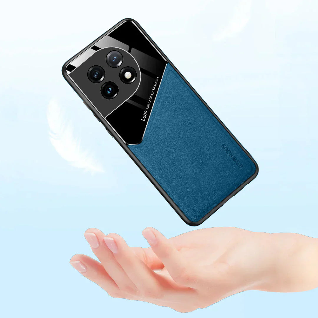 Vintage Luxury Leather Magnetic Case - OnePlus