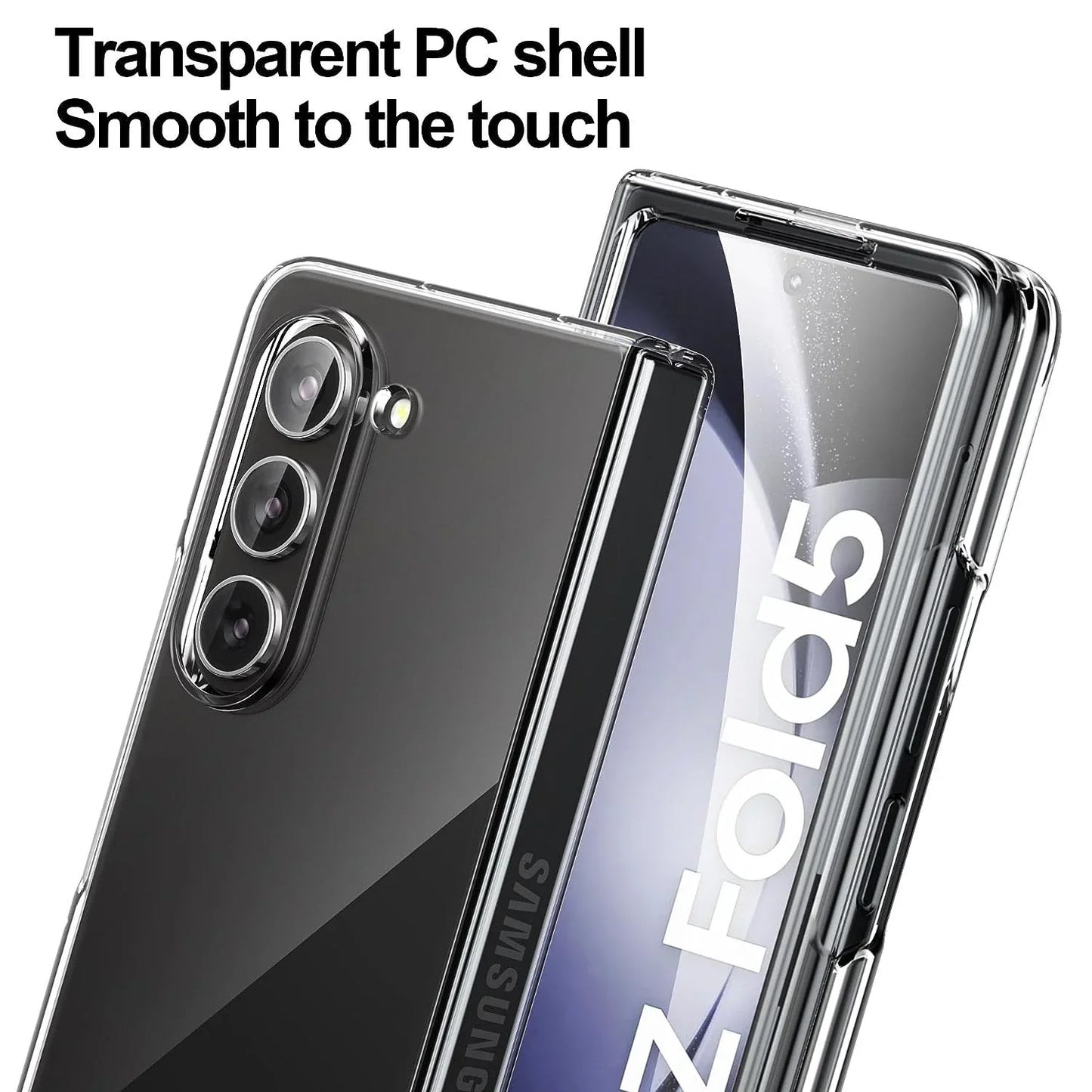 Samsung Galaxy Z Fold 6 Case Clear Transparent Cover