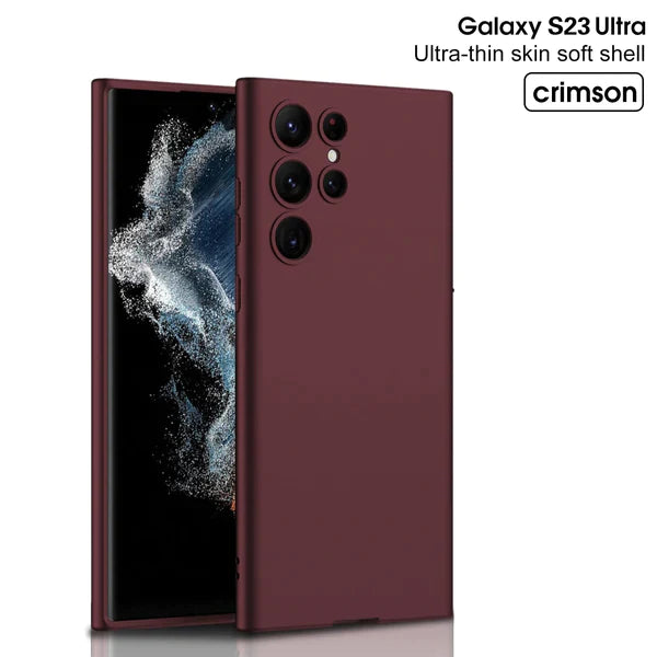 Slim Silicon Protective Back Case For Galaxy S Series