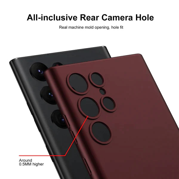 Slim Silicon Protective Back Case For Galaxy S Series