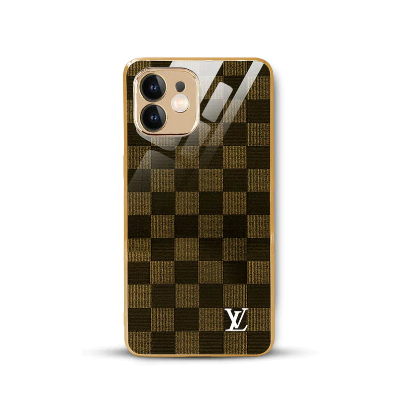 Check Pattern LV Perfect Case For iPhone 12-Series
