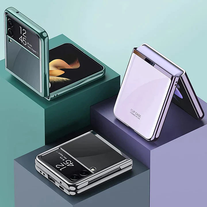 Galaxy Z Flip Series Shockproof TPU Transparent Case