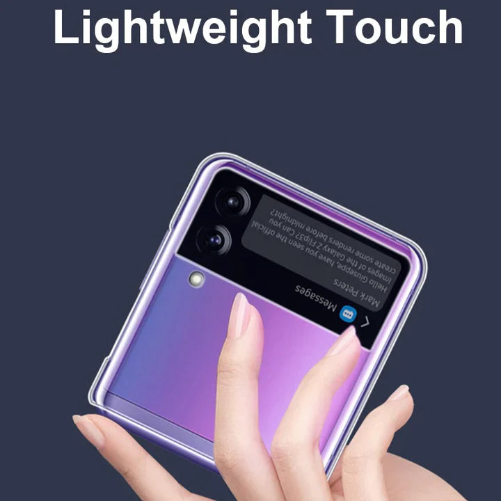 Galaxy Z Flip Series Shockproof TPU Transparent Case