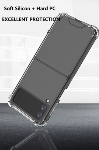 Galaxy Z Flip Series Shockproof TPU Transparent Case