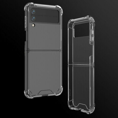Galaxy Z Flip Series Shockproof TPU Transparent Case