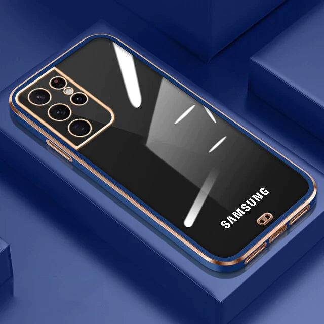 Electroplating Ultra Clear Shining Case For Galaxy S21 Ultra