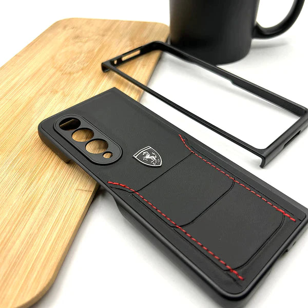 Ferrari Sports Car Logo Design Case for Galaxy Z Fold Series