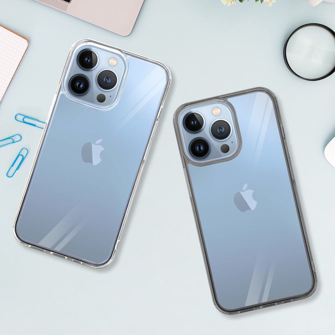 Electroplating High Transparent TPU Phone Case For iPhone 14 Series