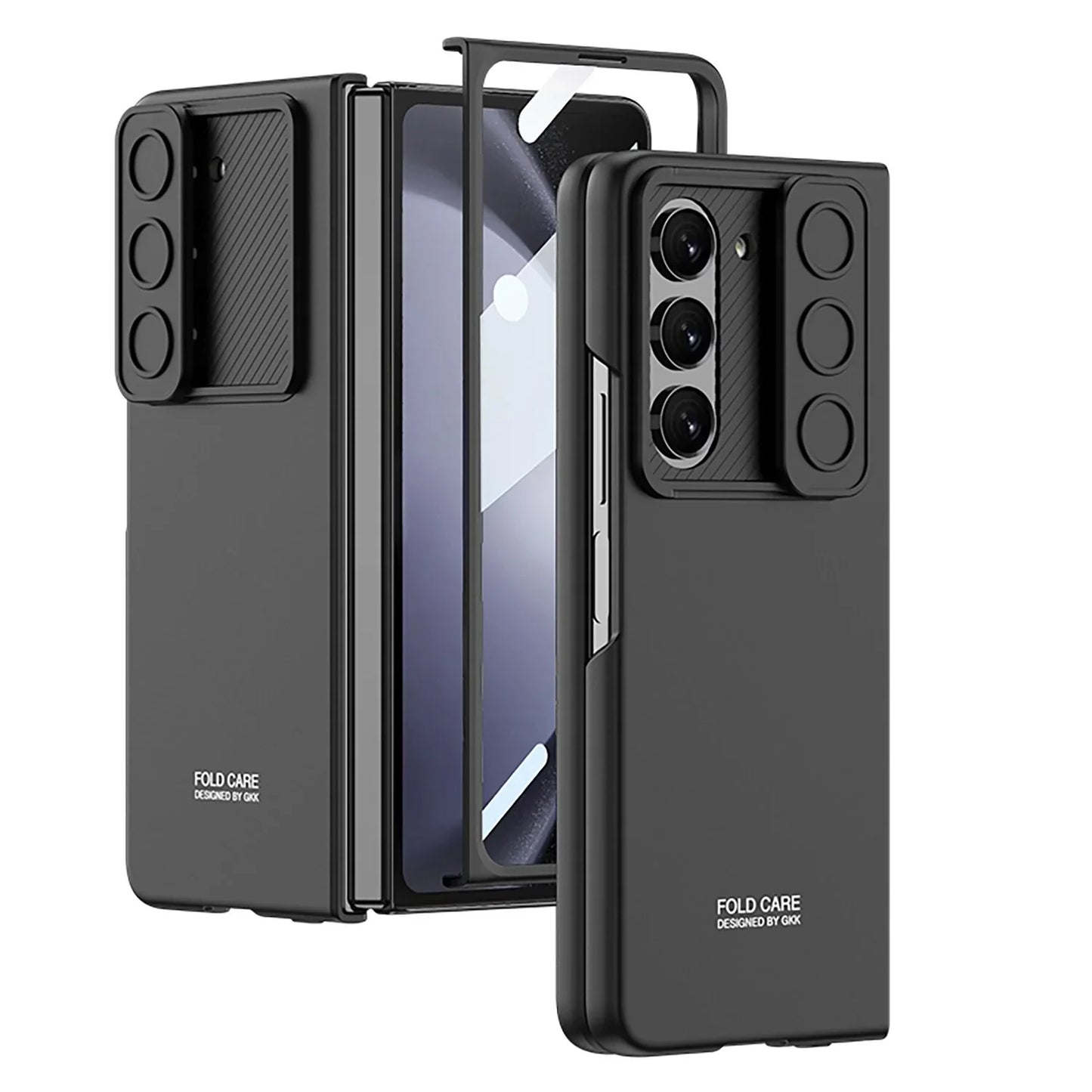 SLIM SHOCKPROOF CASE WITH SLIDE CAMERA PROTECTOR FOR SAMSUNG GALAXY Z FOLD 5