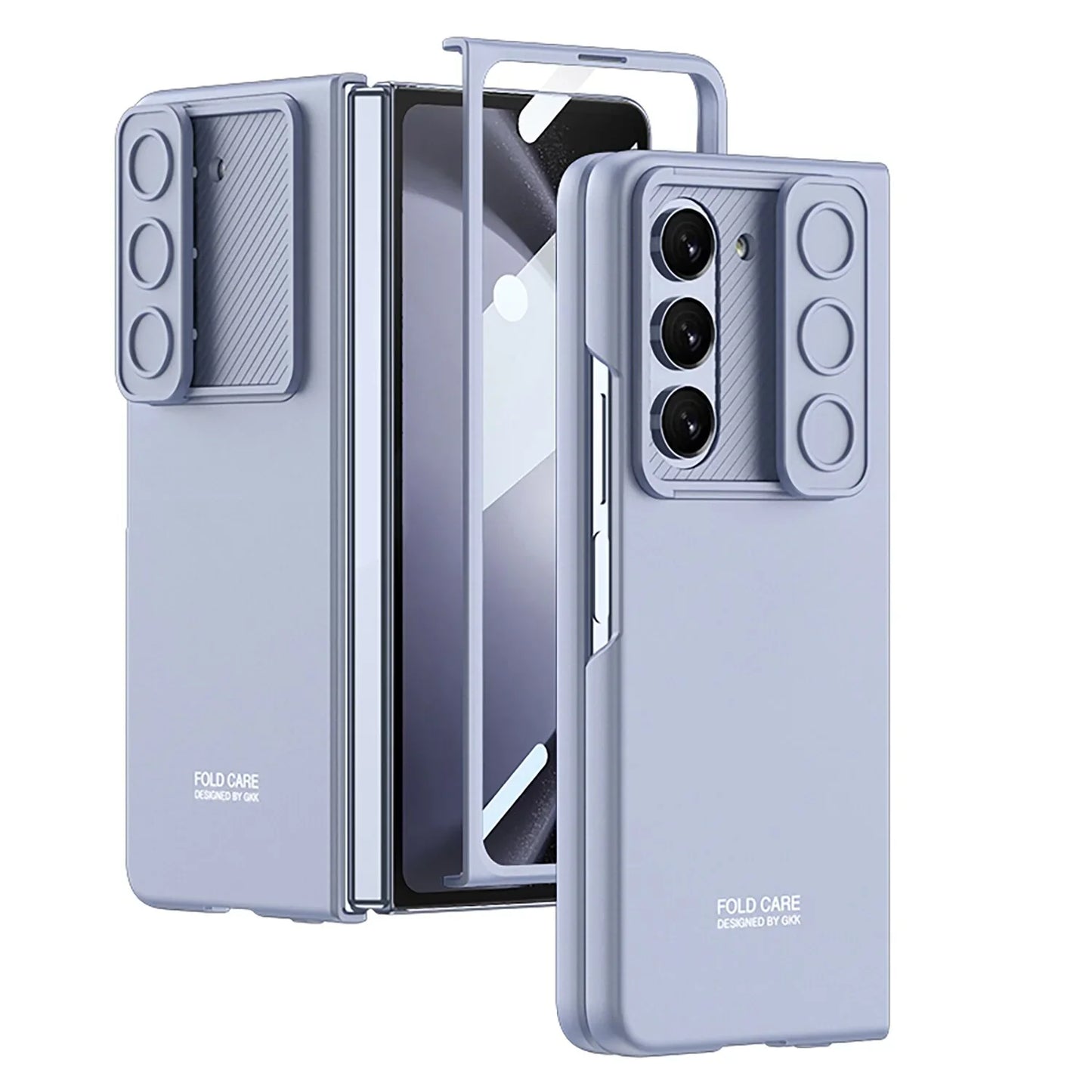 SLIM SHOCKPROOF CASE WITH SLIDE CAMERA PROTECTOR FOR SAMSUNG GALAXY Z FOLD 5
