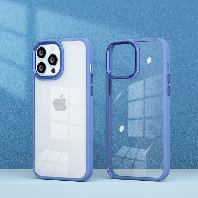 Transparent Shockproof Bumper Case For iPhone Series