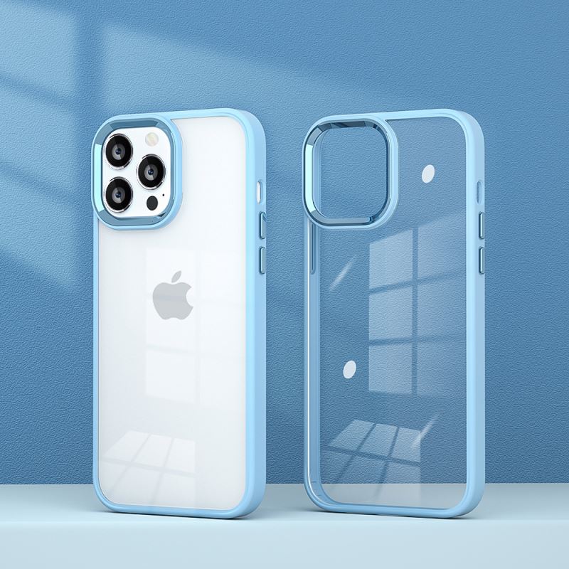 Transparent Shockproof Bumper Case For iPhone Series