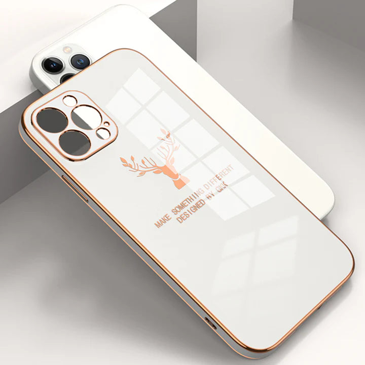iPhone 13 Pro - Inspirational Electroplating Deer Case