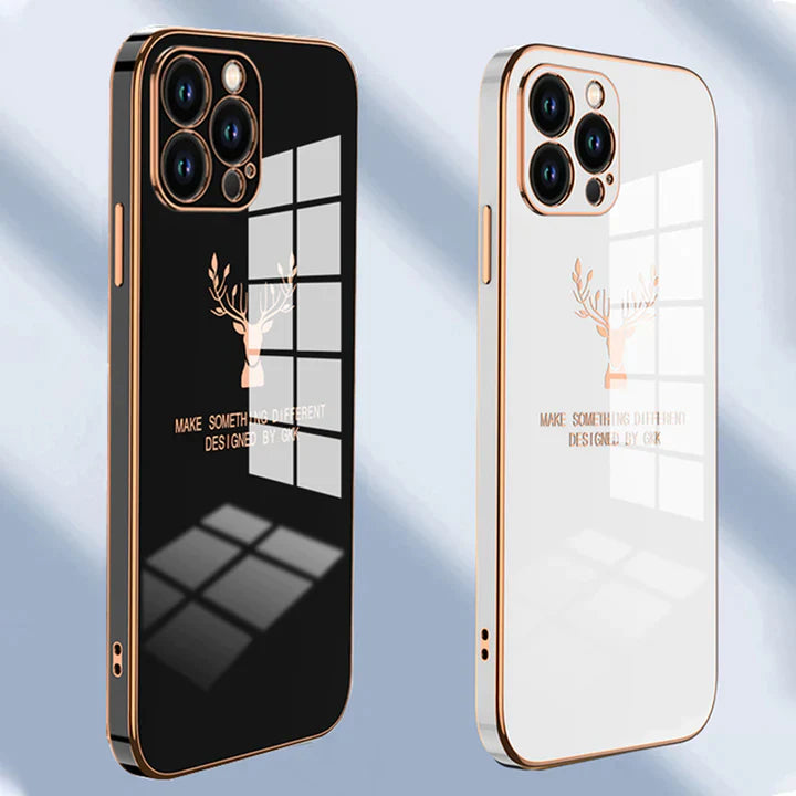 iPhone 13 Pro - Inspirational Electroplating Deer Case