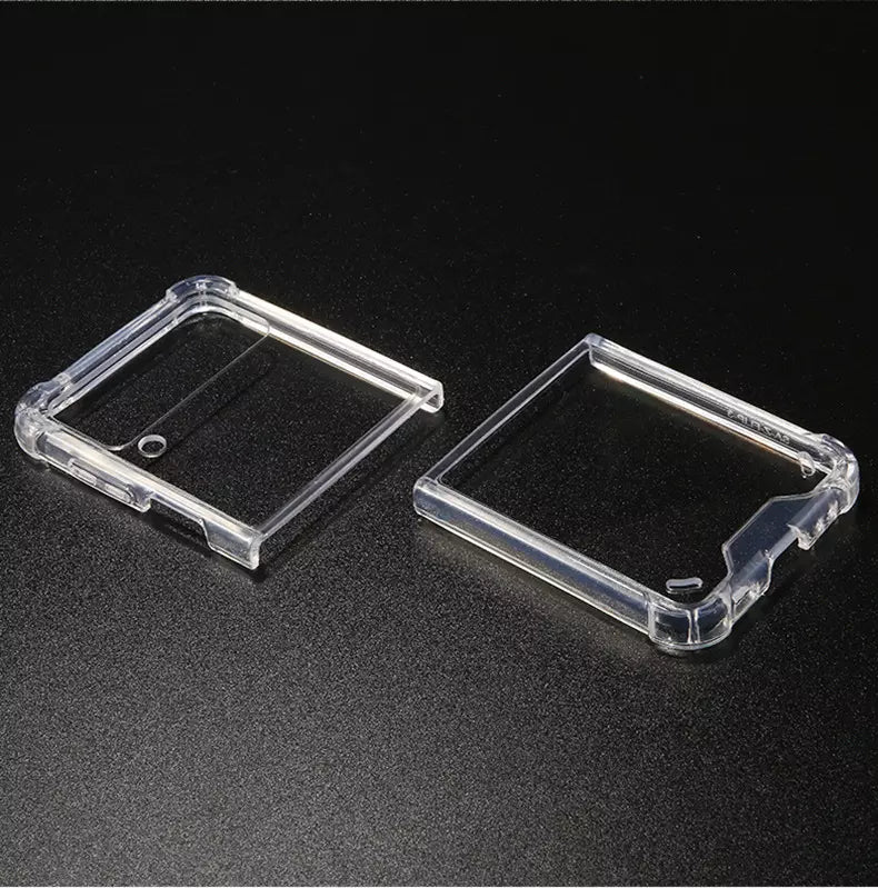 Galaxy Z Flip Series Shockproof TPU Transparent Case