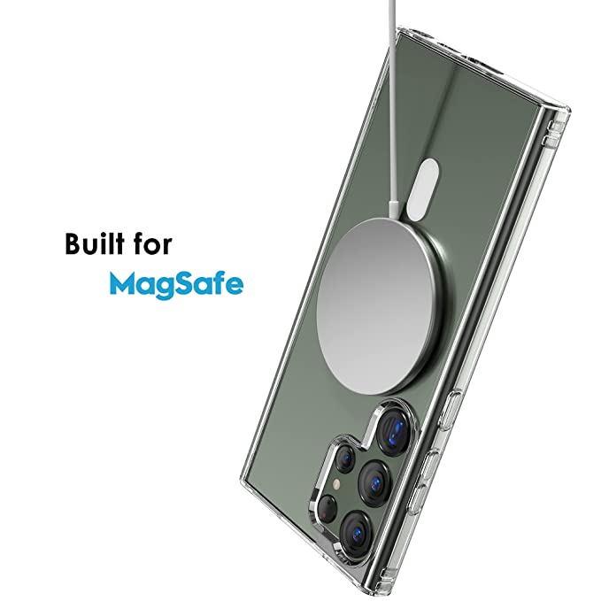 Magsafe Transparent Hard PC Back Case For Galaxy S Series