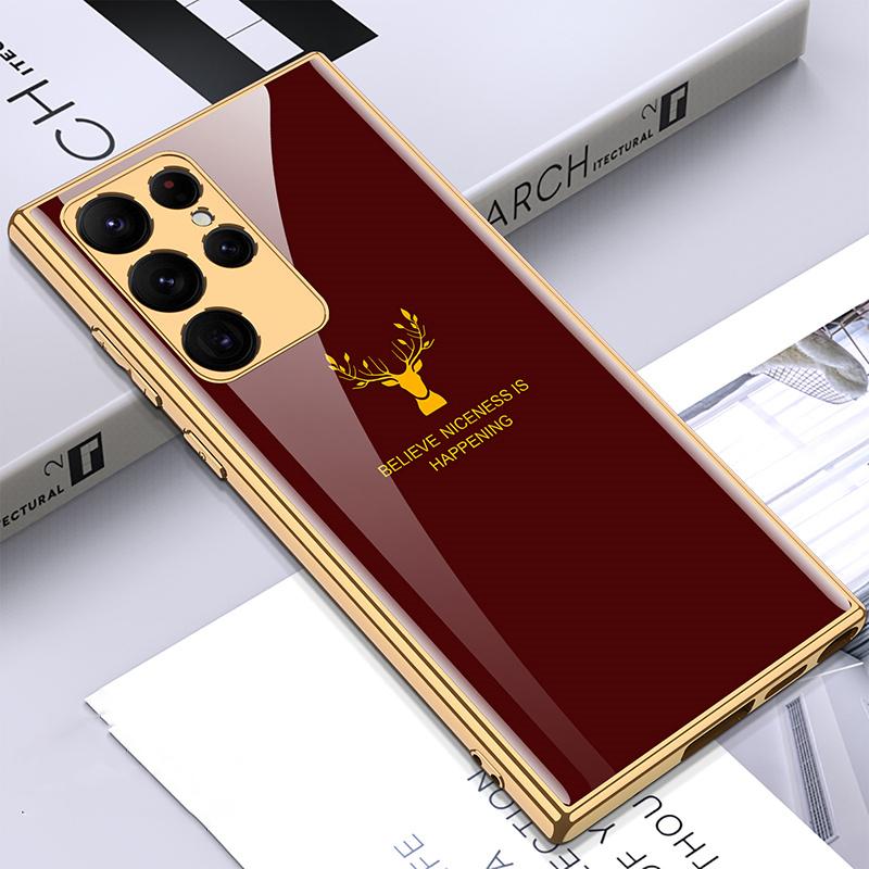 Inspirational Deer Protective Back Case for Galaxy S Series