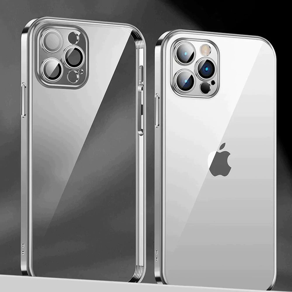 iPhone 11 Pro Electroplating Silicone Transparent Glitter Case