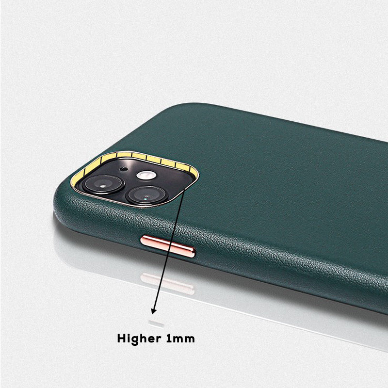 iPhone 13 Pro Max Luxury Genuine Leather Case