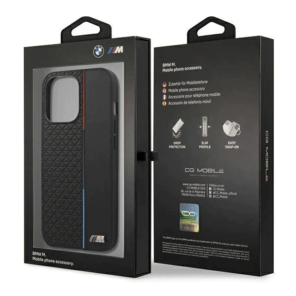 BMW Premium Leather Case Back Cover For iPhone 13 Series