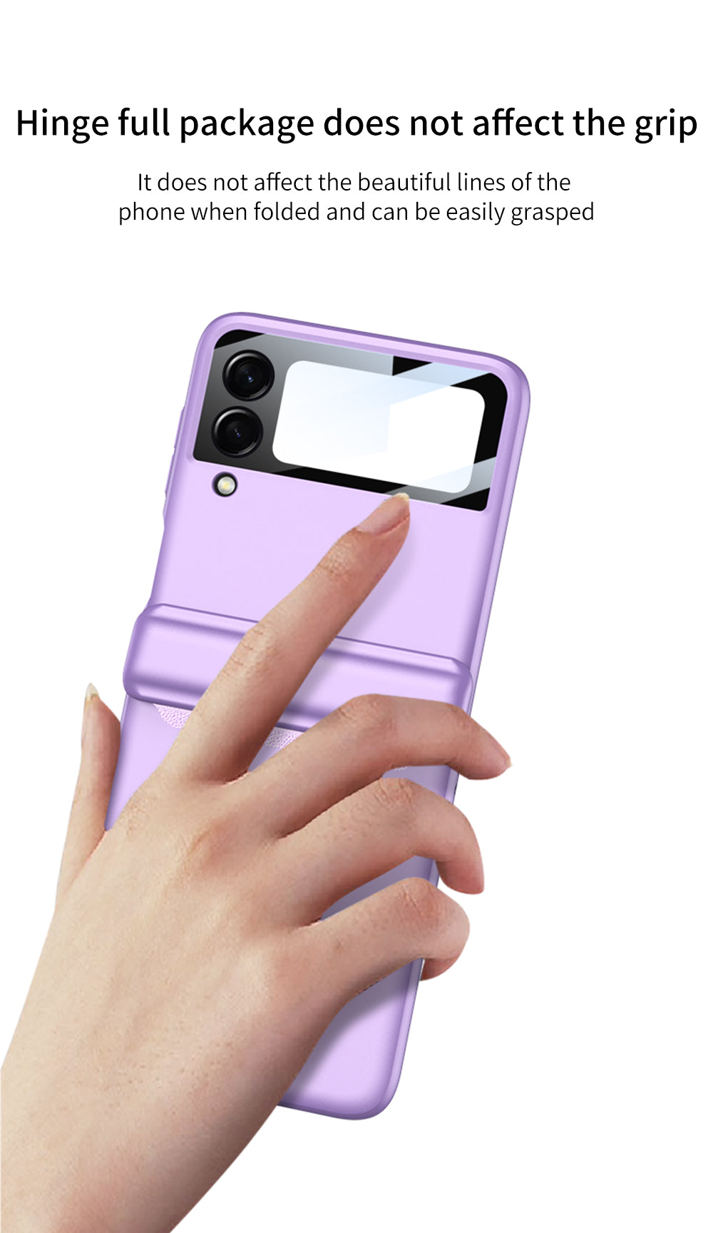 MAGNETIC FOLDING ALL-INCLUSIVE SHELL CASE FOR GALAXY Z FLIP 4