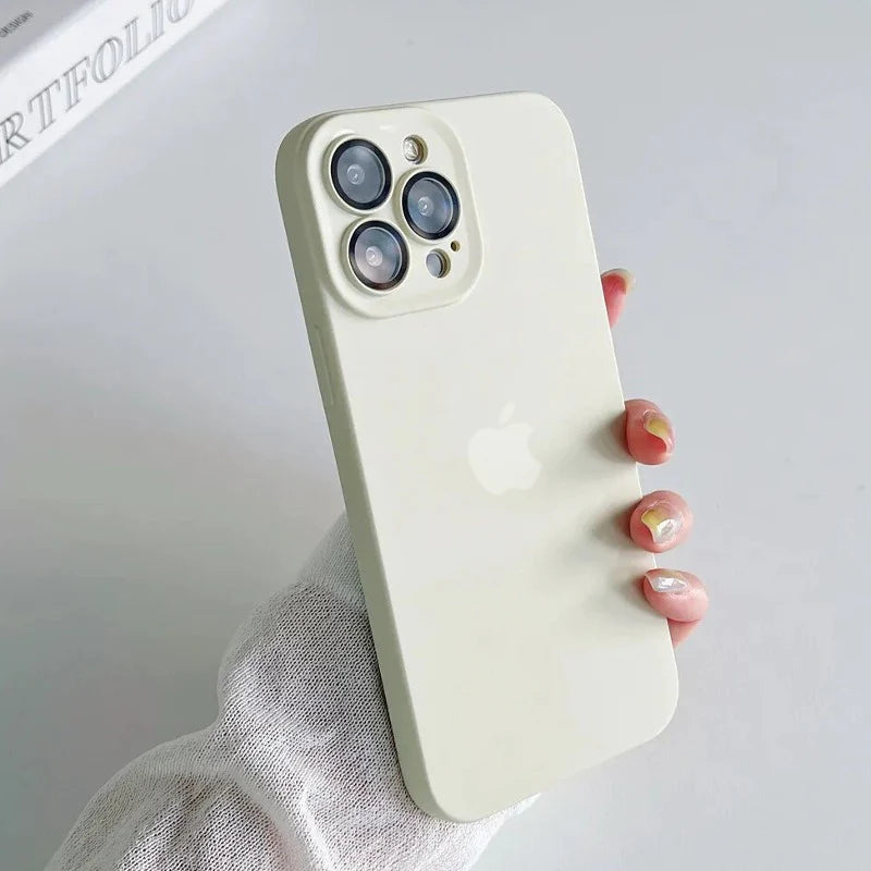 iPhone 15 Series Ultra-Thin Matte Shield Back Case