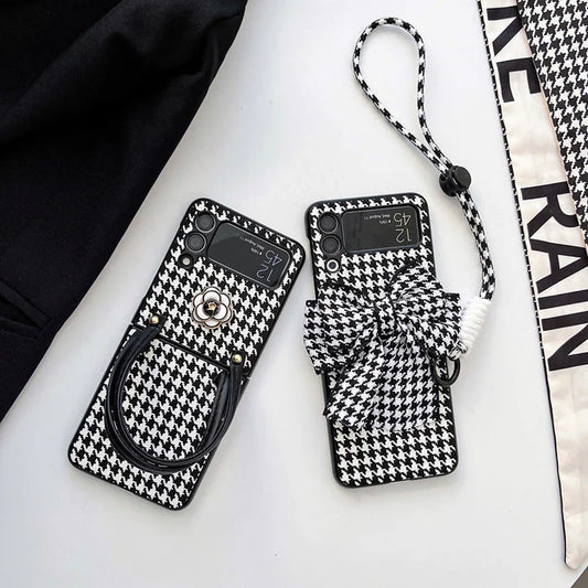 Cute Bowknot Bracelet Rope Case - Galaxy Z Flip Series