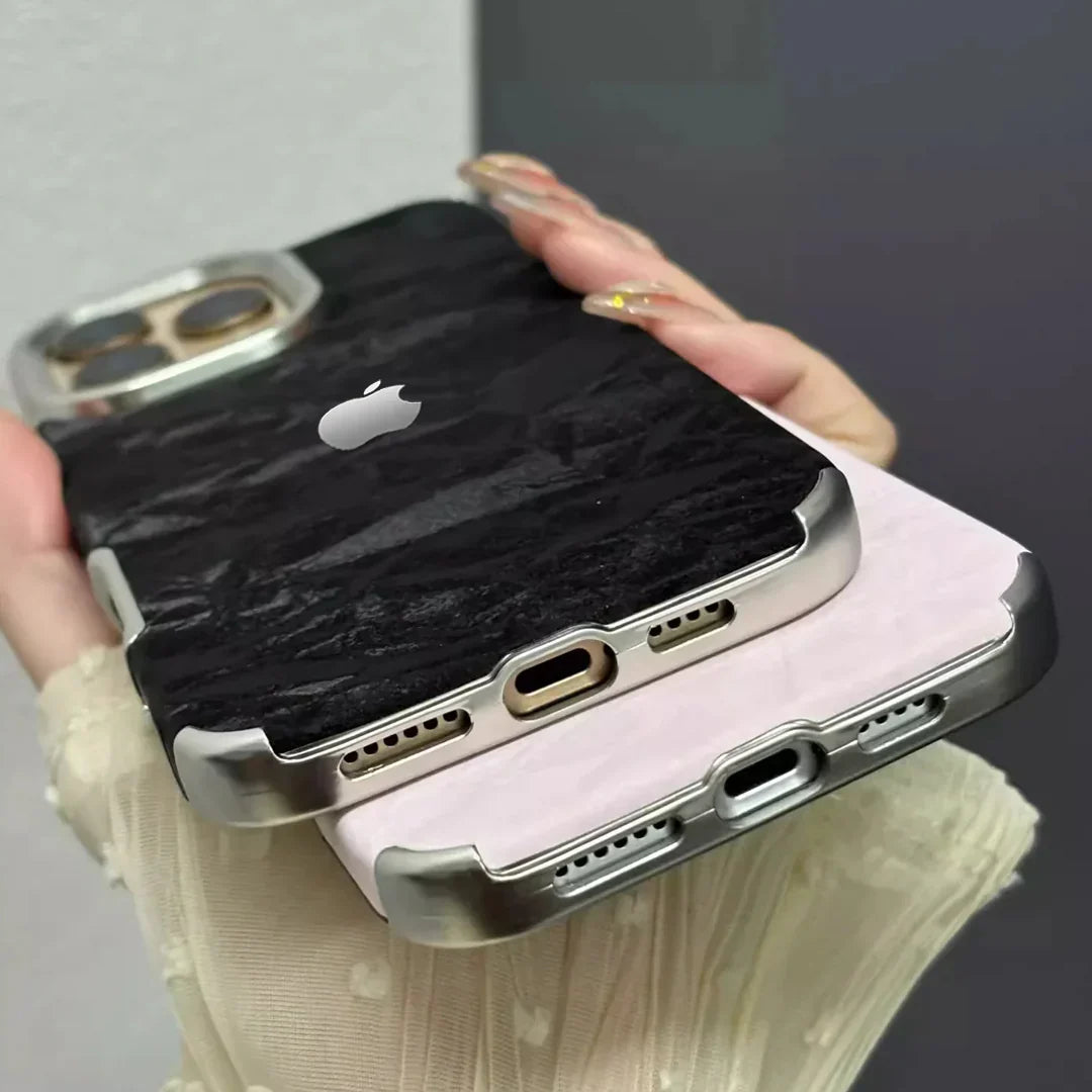 High-End Fine Grain Leather Case - iPhone