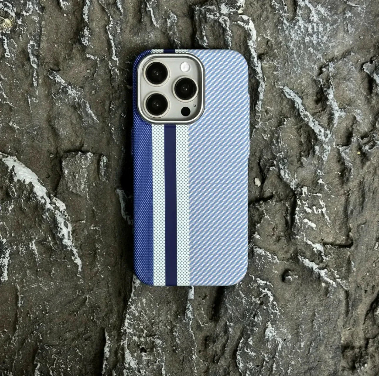 Carbon Fiber Strap MagSafe Case- iPhone