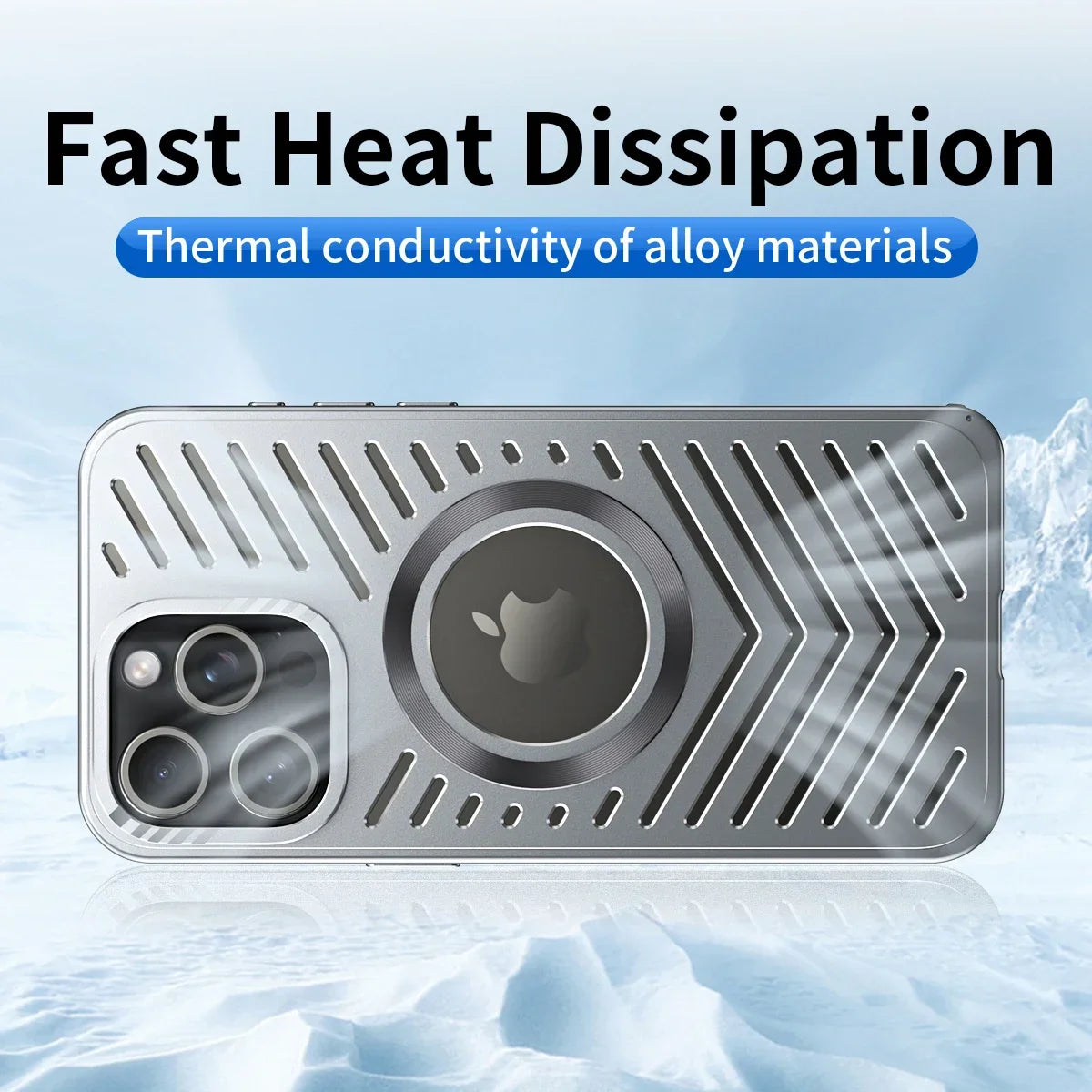 Alloy Heat Dissipation Cover- iPhone