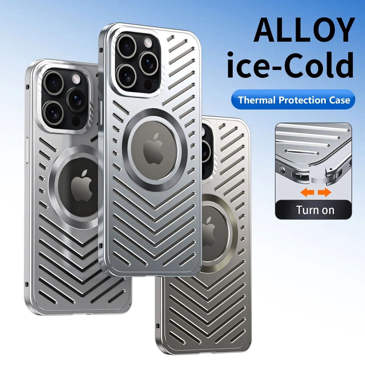 Alloy Heat Dissipation Cover- iPhone