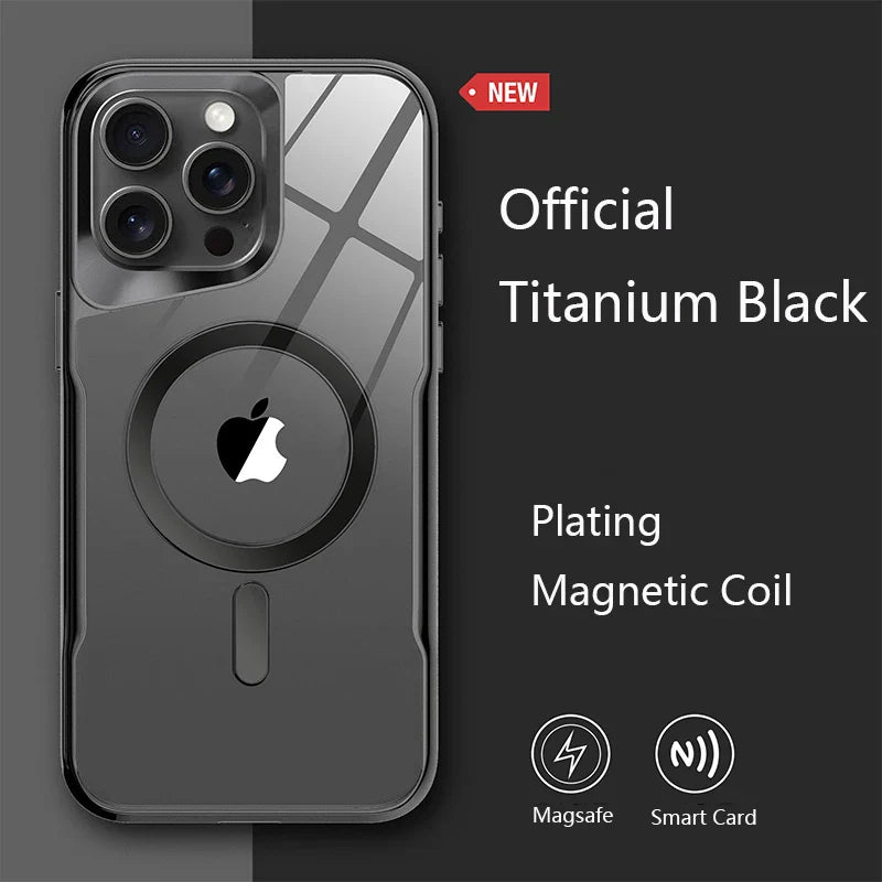 Luxury Plating Magnetic Case- iPhone