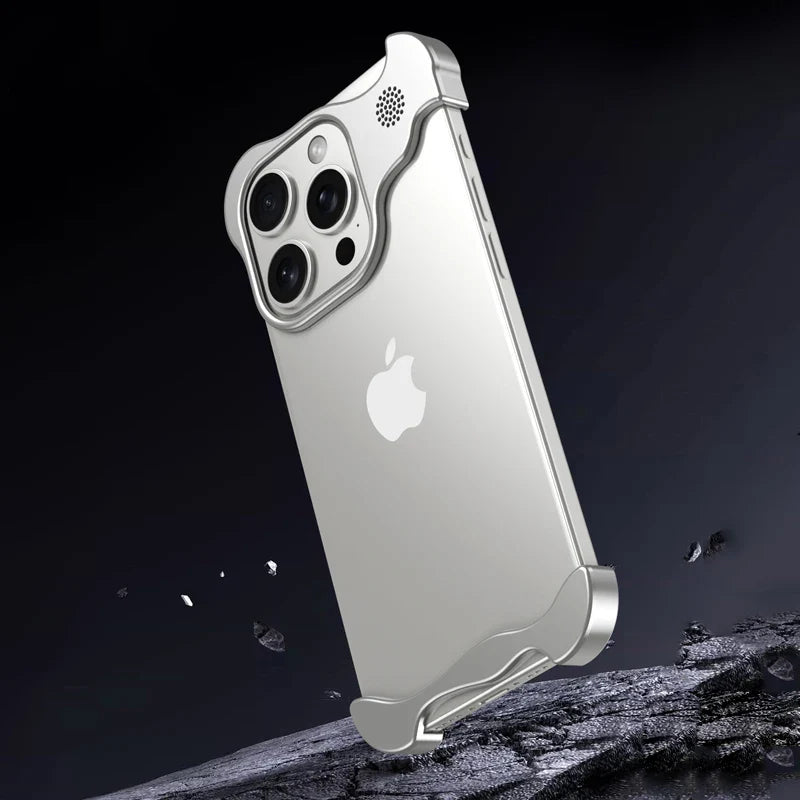 Titanium Frame Luxury Bumper Case- iPhone